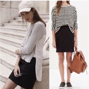 NWT Madewell fitted skirt